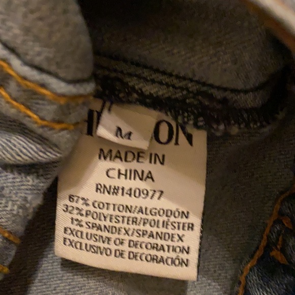 Hudson Girls Jean Jacket Size Med - Picture 4 of 5